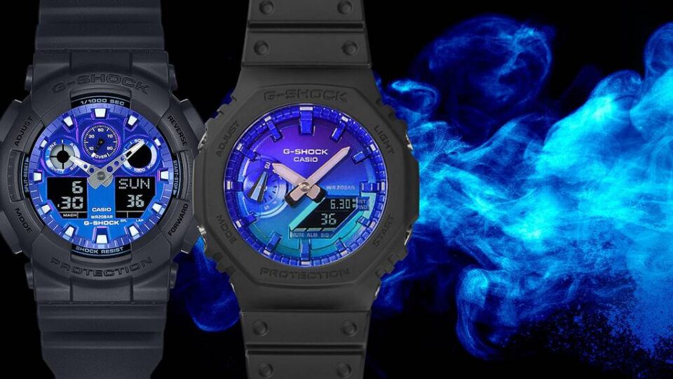 CASIO GA-100FL-1ADR Analog & Dijital ERKEK KOL SAATİ