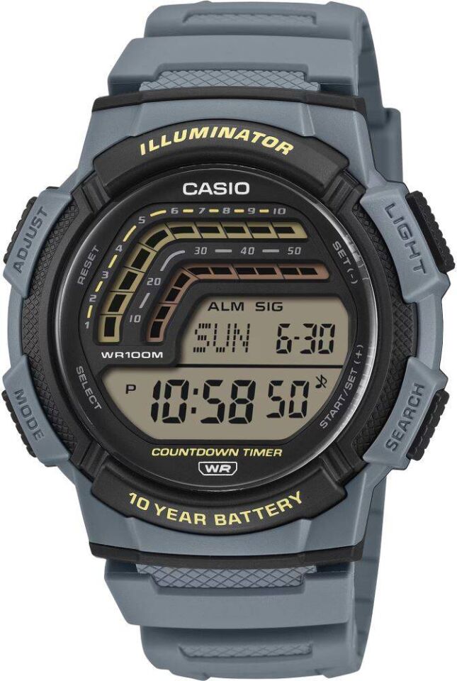 CASIO WS-1800-2AVDF Quartz ERKEK KOL SAATİ