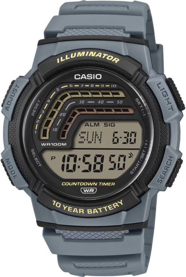 CASIO WS-1800-2AVDF Quartz ERKEK KOL SAATİ