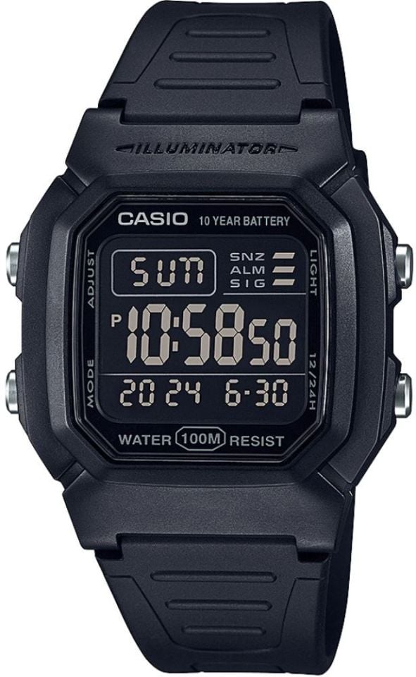 CASIO W-800H-1BVDF Quartz ERKEK KOL SAATİ