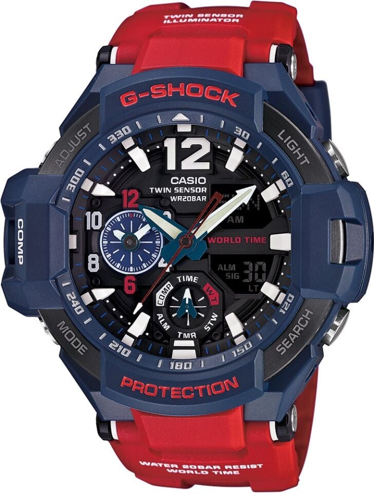 CASIO GA-1100-2ADR Pilli (Quartz) Erkek Kol Saati