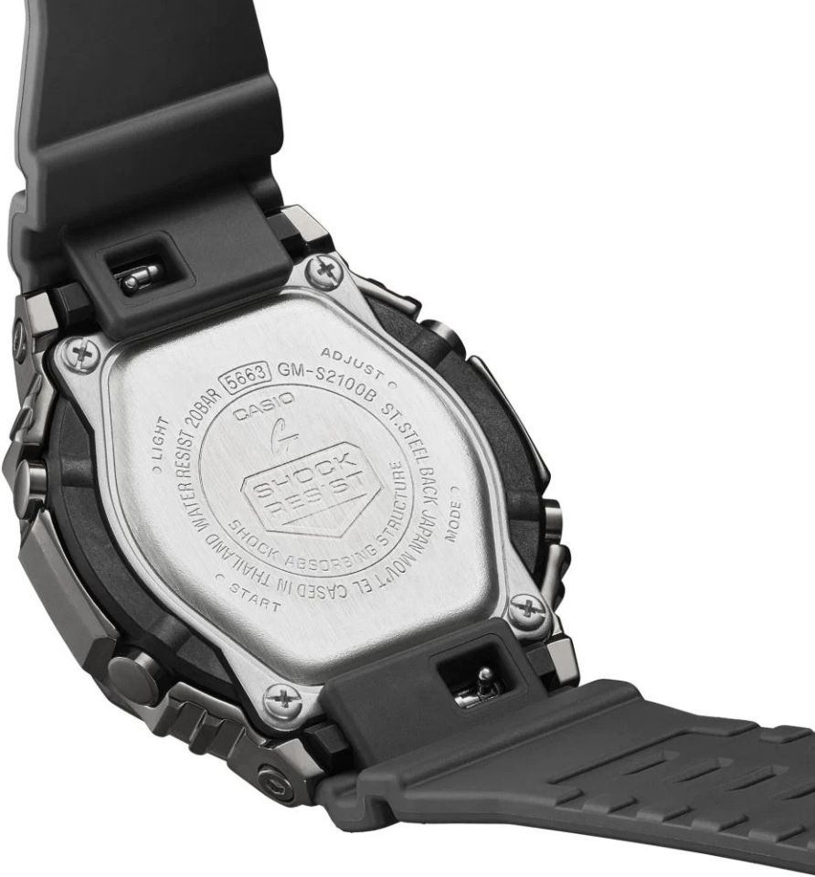 CASIO GM-S2100B-8ADR Analog & Dijital UNİSEX KOL SAATİ