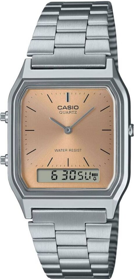 CASIO AQ-230A-4AMQYDF Analog & Dijital UNİSEX KOL SAATİ