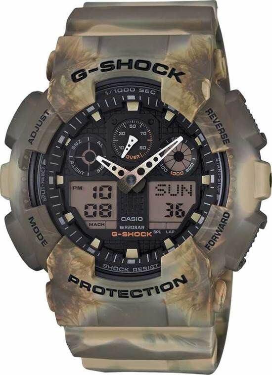 CASIO GA-100MM-5ADR Dijital/Analog Erkek Kol Saati