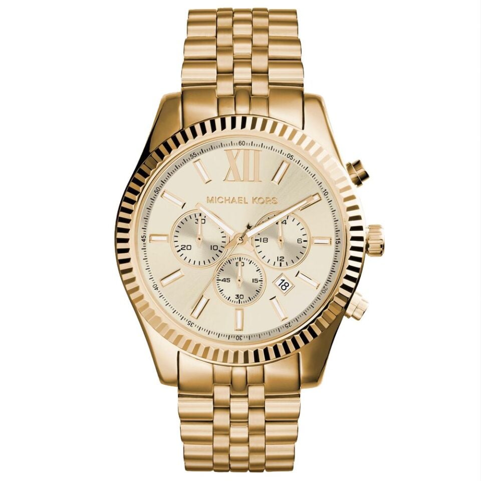 Michael Kors Lexington MK8281 Pilli 44 Mm Erkek Kol Saati