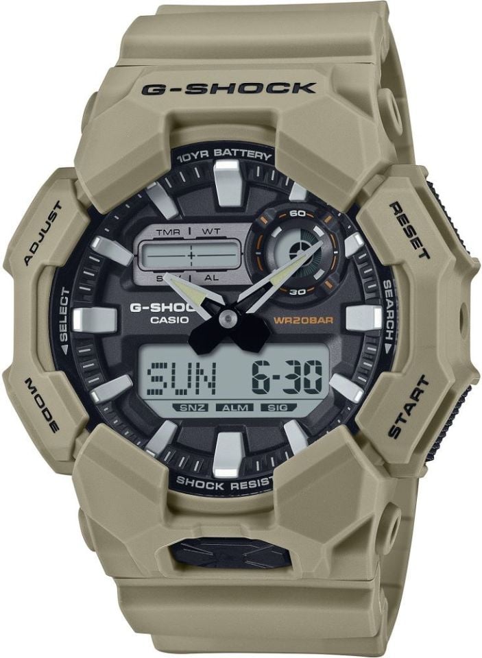 CASIO GA-010-5ADR Analog & Dijital ERKEK KOL SAATİ