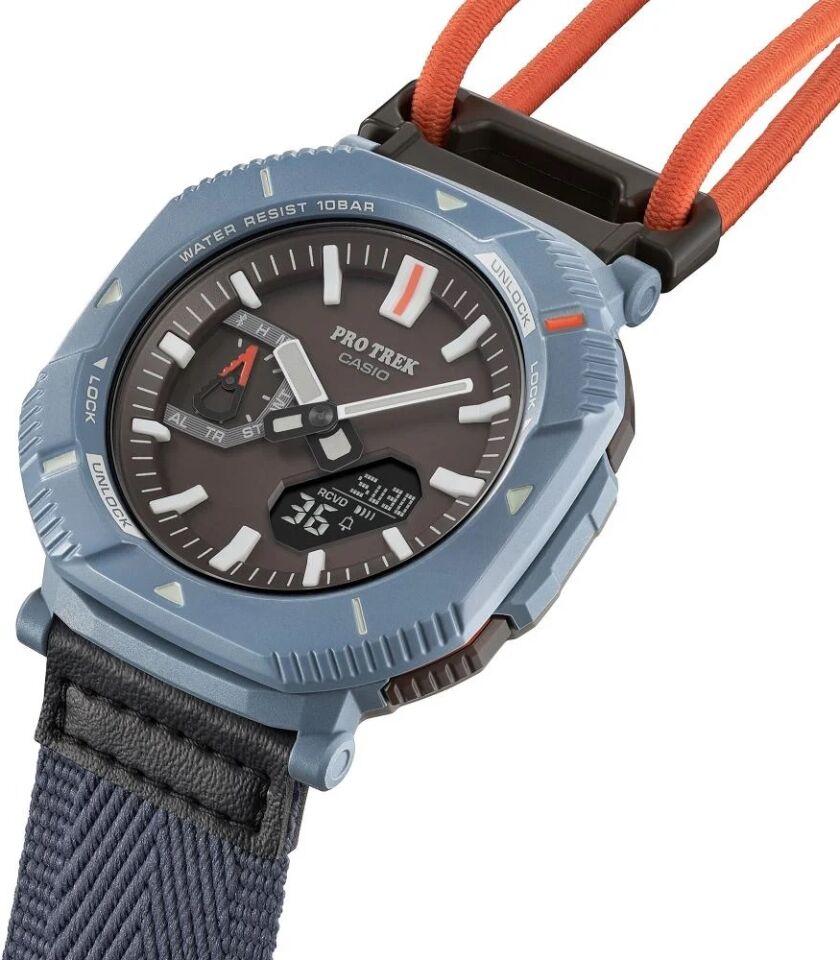CASIO PRJ-B001B-2DR Analog & Dijital ERKEK KOL SAATİ