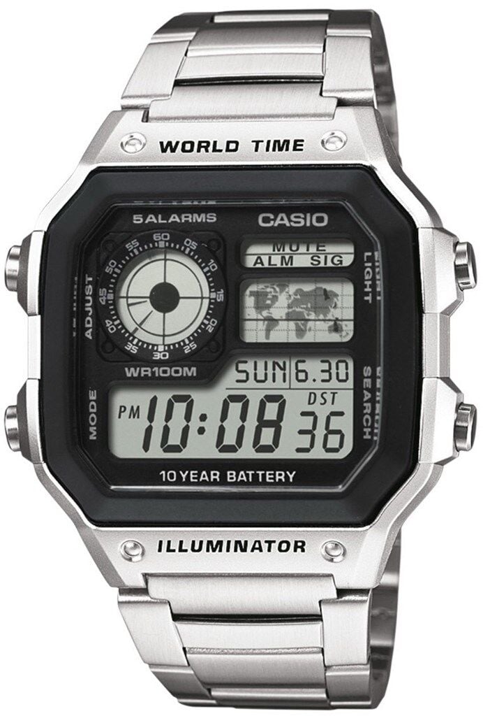 CASIO AE-1200WHD-1AVDF Analog ERKEK KOL SAATİ
