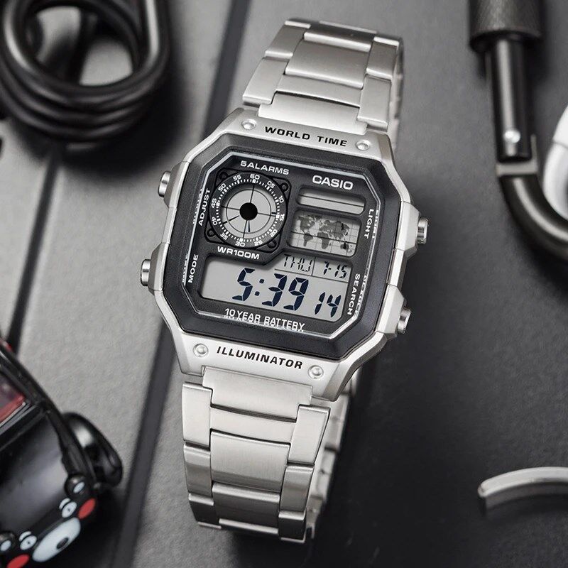 CASIO AE-1200WHD-1AVDF Analog ERKEK KOL SAATİ