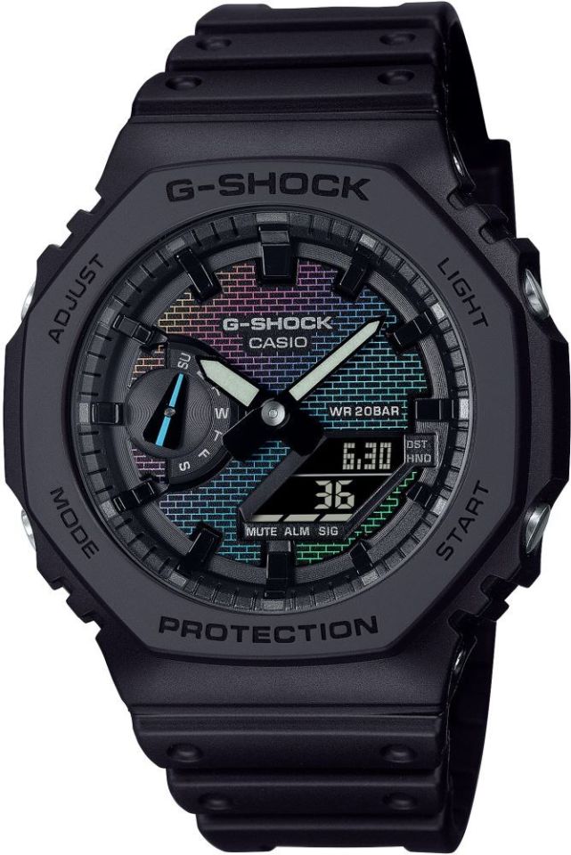 CASIO GA-2100RW-1ADR Analog & Dijital ERKEK KOL SAATİ