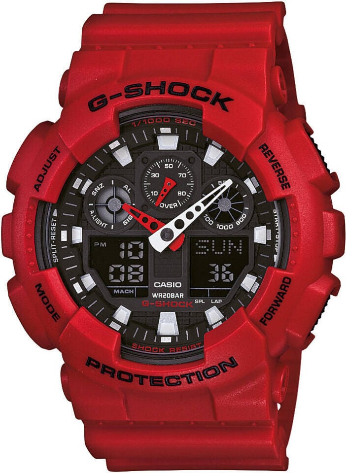 CASIO GA-100B-4ADR Pilli (Quartz) Erkek Kol Saati