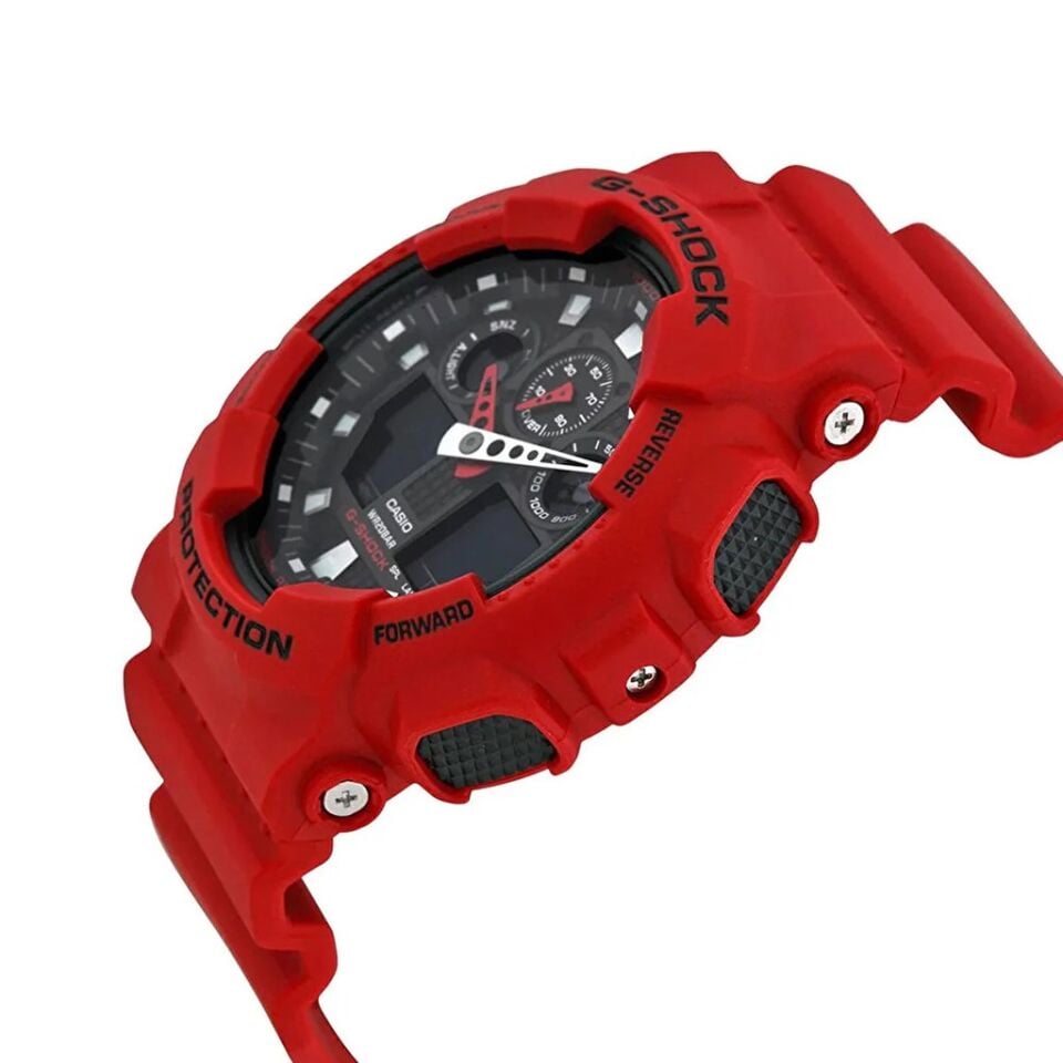 CASIO GA-100B-4ADR Pilli (Quartz) Erkek Kol Saati