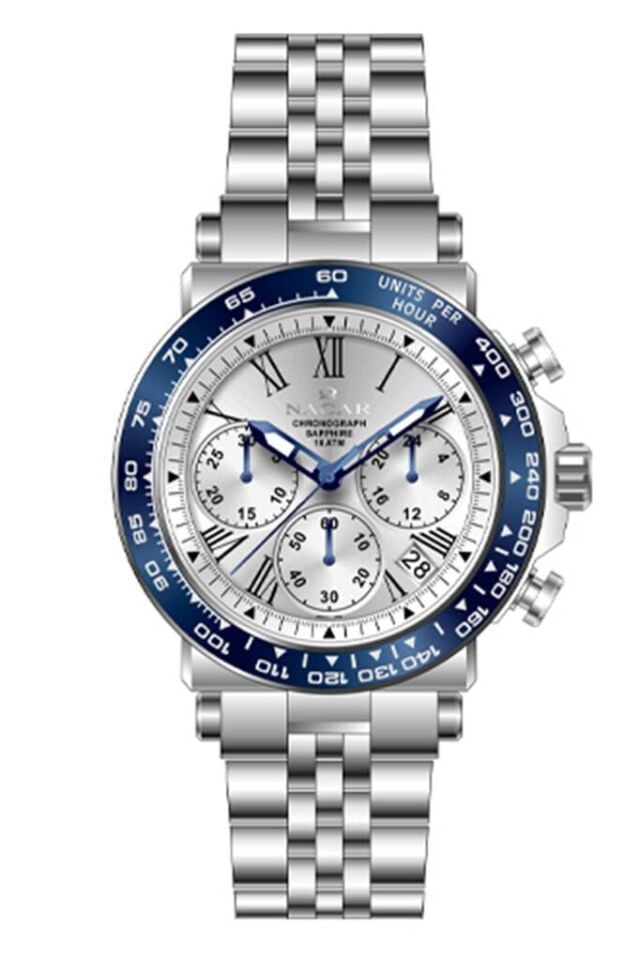 NACAR NC34-29B843-ASLM Quartz ERKEK KOL SAATİ