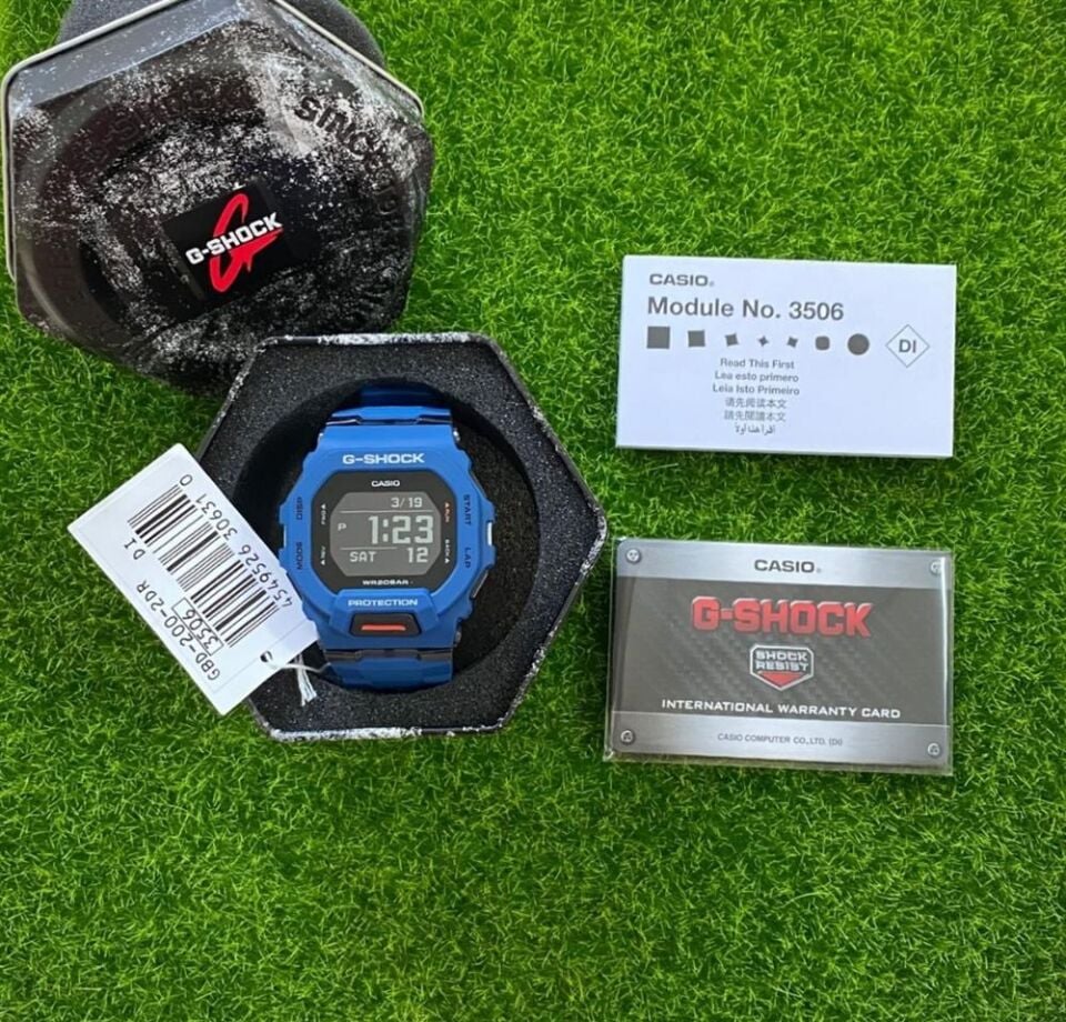 CASIO GBD-200-2DR Dijital Erkek Kol Saati
