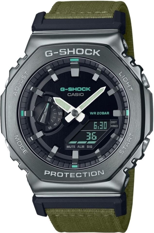 CASIO GM-2100CB-3ADR Dijital/Analog Erkek Kol Saati