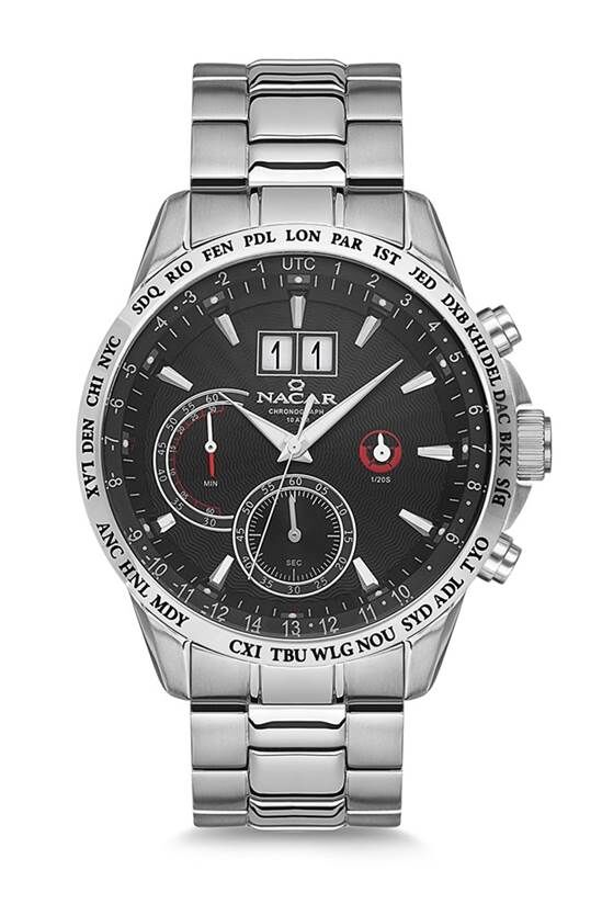 NacarNC34-290260-ABMErkek Quartz Kol Saati