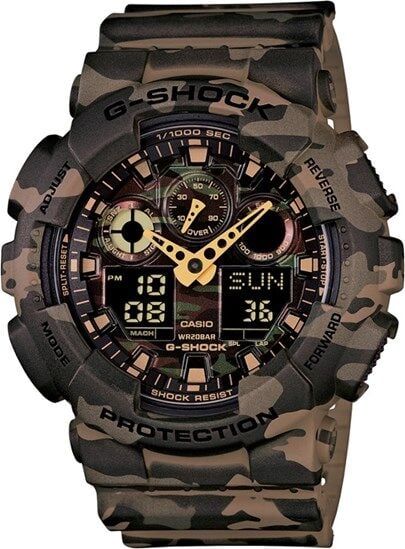 CASIO GA-100CM-5ADR Pilli (Quartz) Erkek Kol Saati