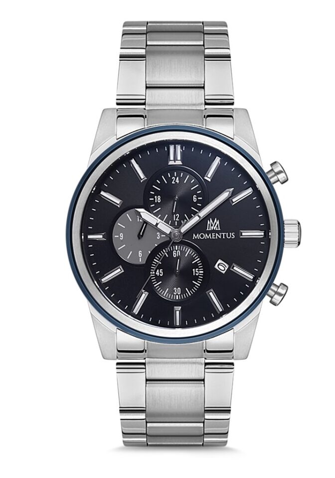 MomentusSC238T-04SSErkek Quartz Kol Saati