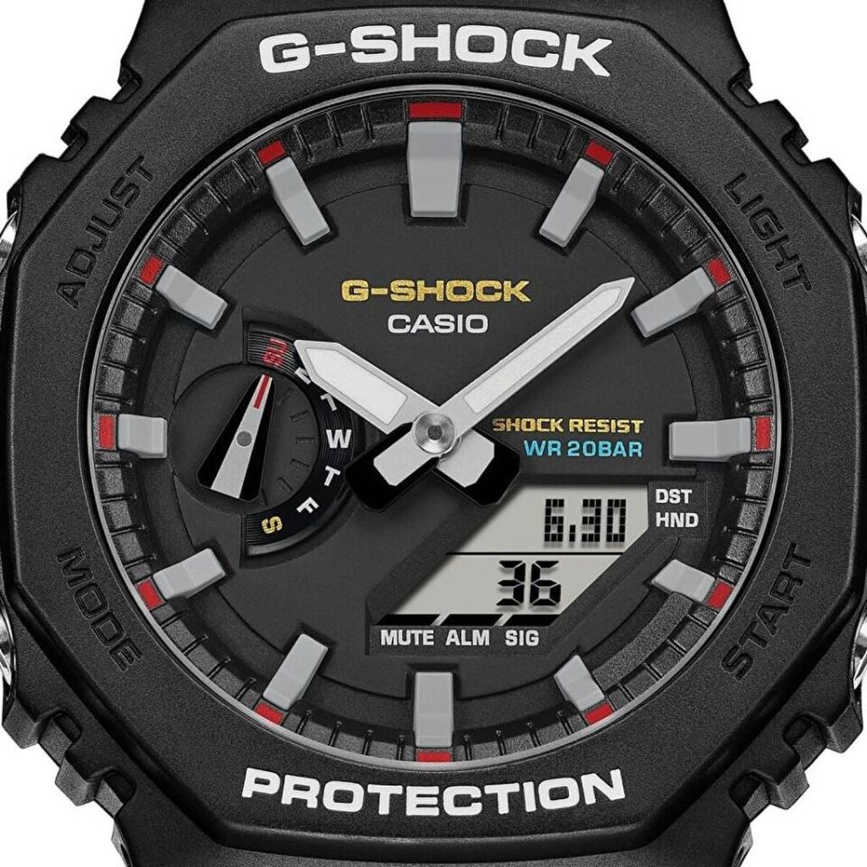 CASIO GA-2100RL-1ADR Pilli (Quartz) Erkek Kol Saati