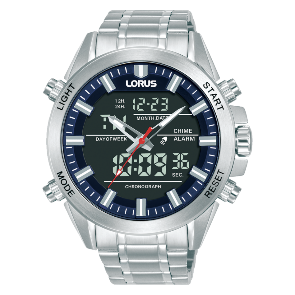 LORUS RW665AX9 Analog & Dijital ERKEK KOL SAATİ