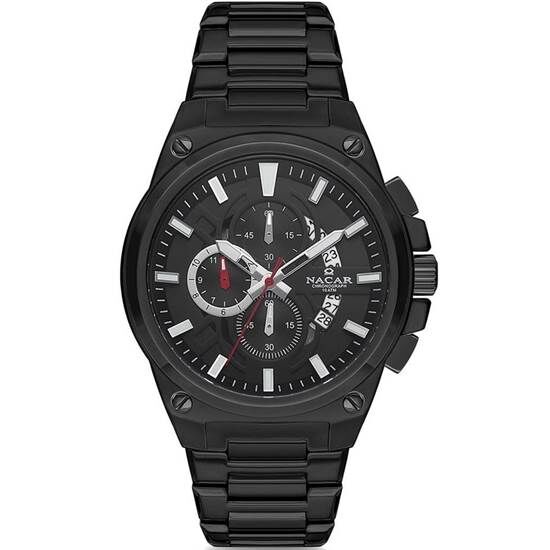 NacarNC29-292524-BBMErkek Quartz Kol Saati