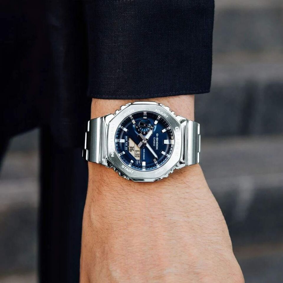 CASIO GM-2110D-2BDR Dijital Erkek Kol Saati