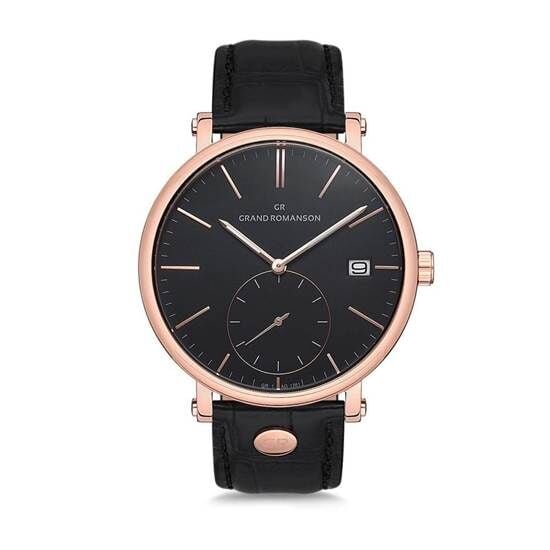 RMS ZEITMEISTER Essentials GR.1.AG1261.03 Pilli Quartz Kol Saati Alt Metin