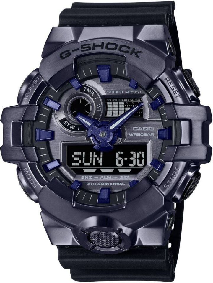 CASIO GM-700P-6ADR Analog & Dijital ERKEK KOL SAATİ