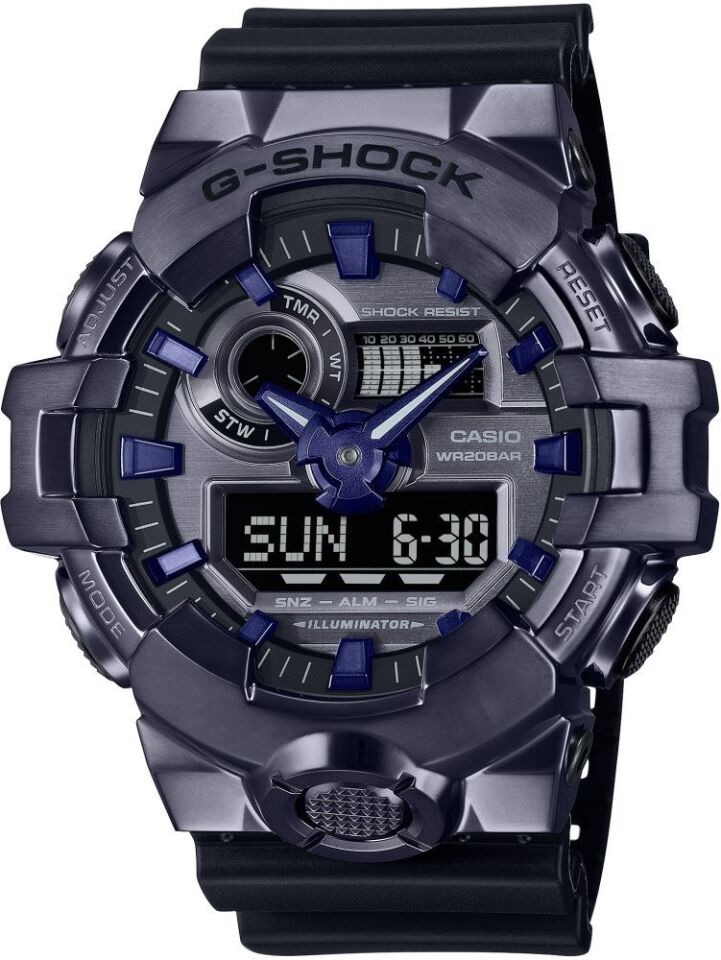CASIO GM-700P-6ADR Analog & Dijital ERKEK KOL SAATİ