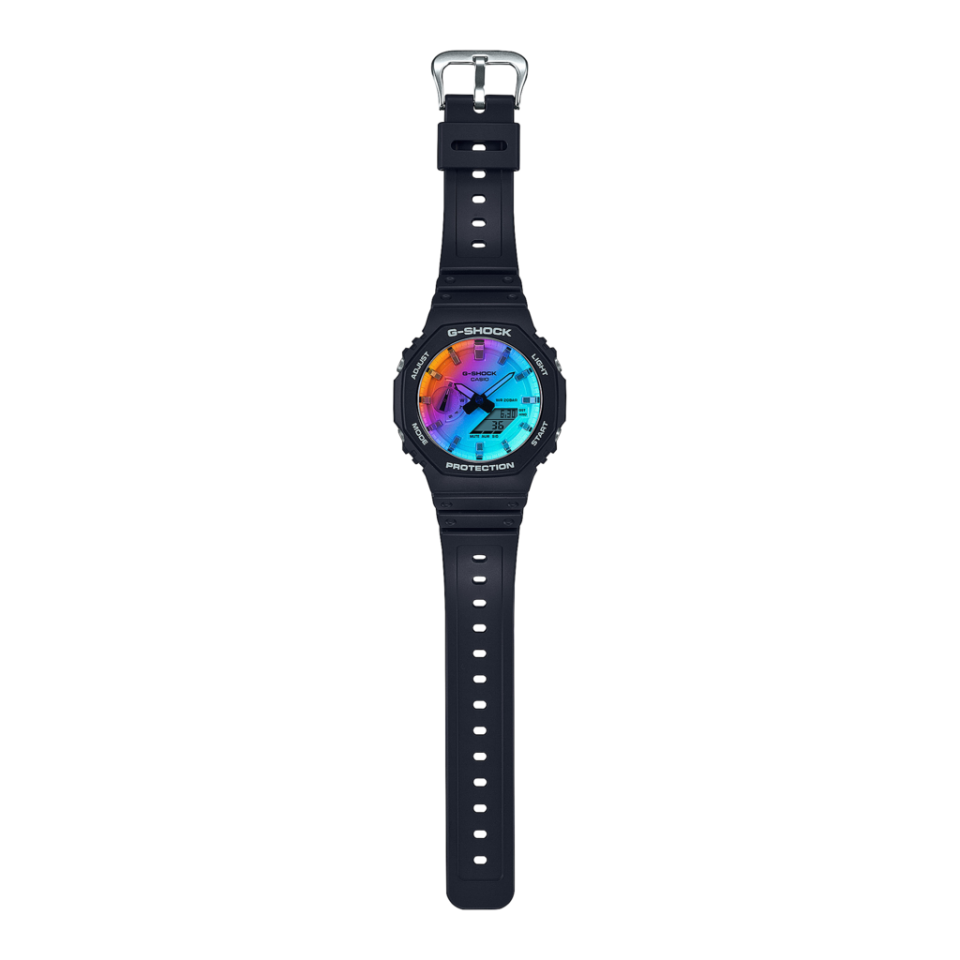 CASIO GA-2100SR-1ADR Pilli (Quartz) Erkek Kol Saati