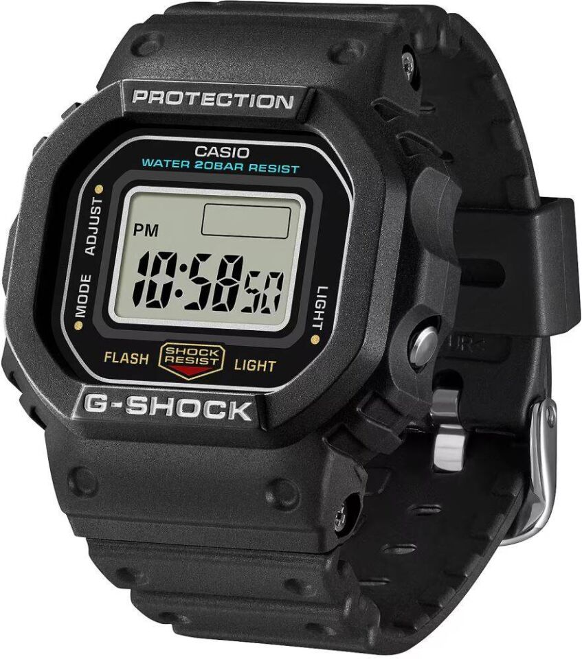 CASIO DWN-5600-1DR Analog & Dijital UNİSEX KOL SAATİ