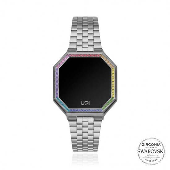 UpwatchEDGE MINI 33MM SWAROVSKI® ZIRCONIA COLORFULKadın Quartz Kol Saati